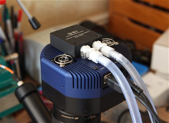 QSI water assist cooling module